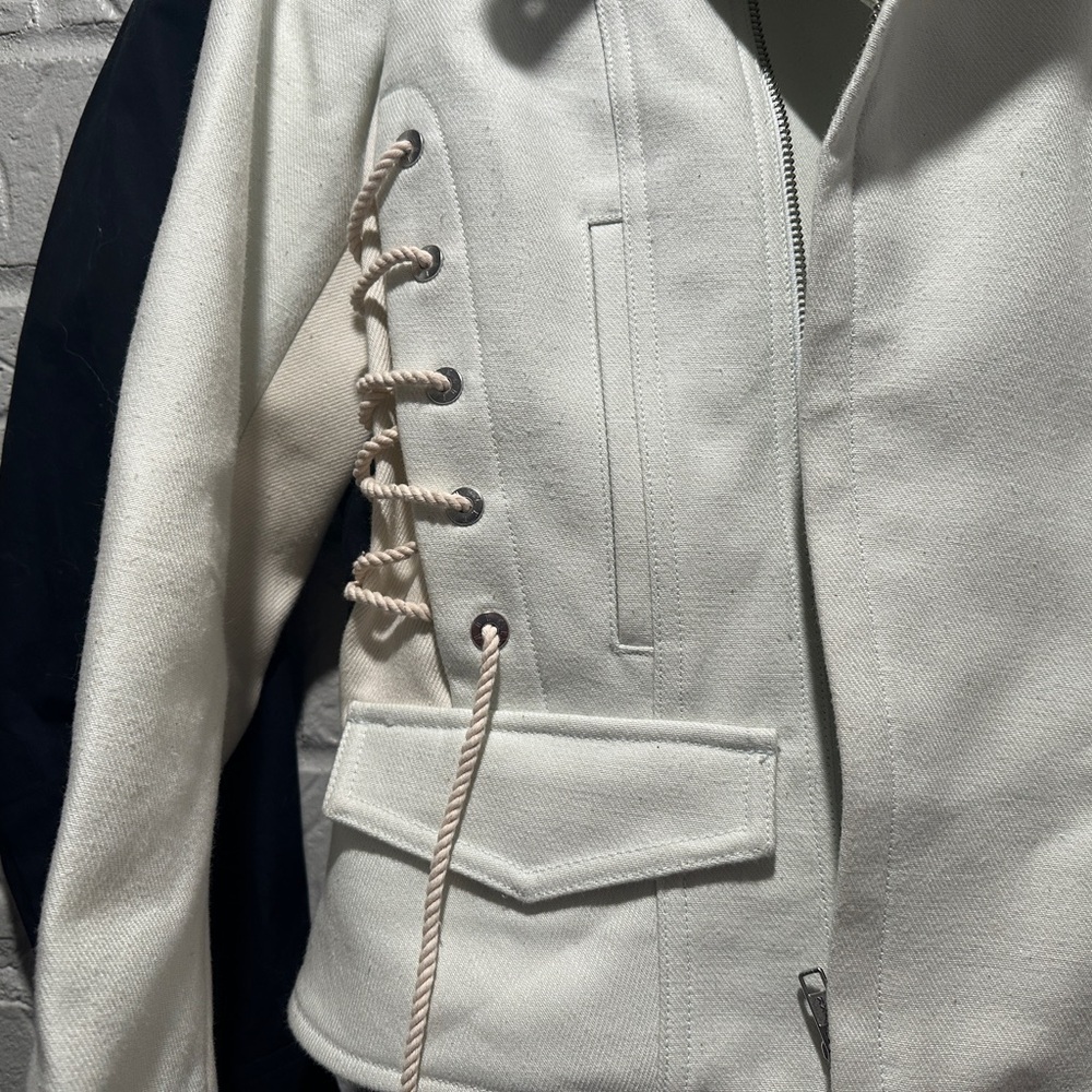 Dion Lee Shrunken Trench Jacket Size 4 - Picture 7 of 16